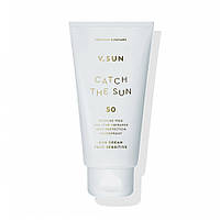Солнцезащитный крем для лица V.SUN sun cream face sensitive SPF 50 Perfume Free 75 мл