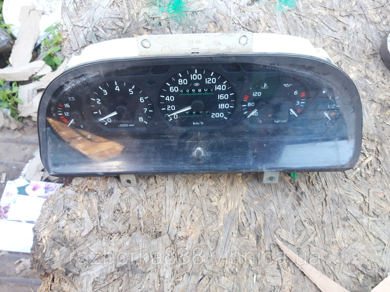 Панель приборов ГАЗ Волга 3110 31105 русский щиток приборка б у