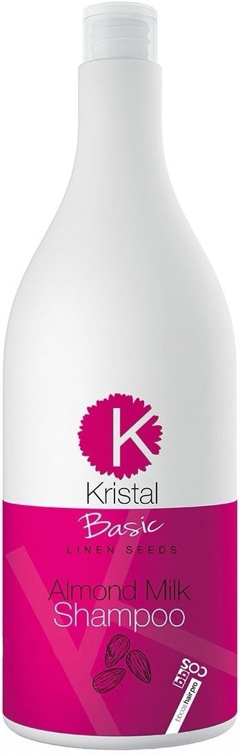 Шампунь з мигдальним молочком для волосся Bbcos Kristal Basic 1500 мл