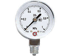 Манометр вуглекислотний 0-1МПа