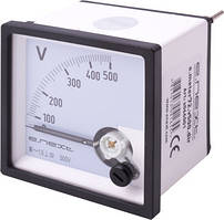 Вольтметр щитової e.meter72.v500.dir AC 500В прямого включення