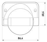 Датчик руху e.sensor.pir.09.black, фото 2