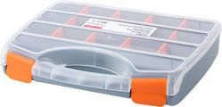 Органайзер-пластиковий кейс, e.toolbox.04, 320х250х60мм