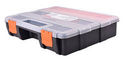 Органайзер-пластиковий кейс, e.toolbox.17, 220х290х60мм