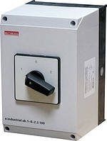 Пакетний перемикач на корпусі e.industrial.sb.1-0-2.3.100, 3р 100А (1-0-2)