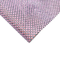 Килимок силіконовий для манікюру зі стразами, PINK&SILVER, 40*24 см