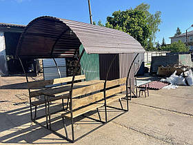 Беседка на дачу \ беседка на дачу из металла