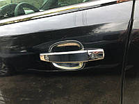 Мильнички під ручки (4 шт, нерж) Chevrolet Aveo T250 2005-2011