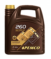 Моторное масло Pemco iDRIVE 260 10W-40 4л полусинтетическое