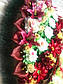 Вінок траурний з штучних квітів (Класичний генерал  №5), розміри 195*90, доставка по Україні., фото 5