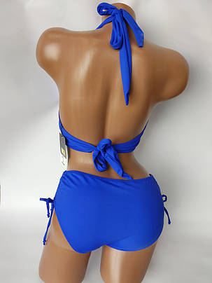 ОПТ Купальник на великі груди Sisianna 5152 44-52 яскраво-синій на укр 48 50 52 54 56 розмір, фото 2