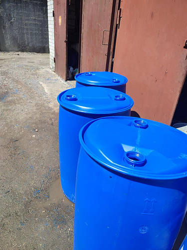 Купить Бочка пластиковая 200 литров, цена 750 ₴ — Prom.ua (ID#1629754211)