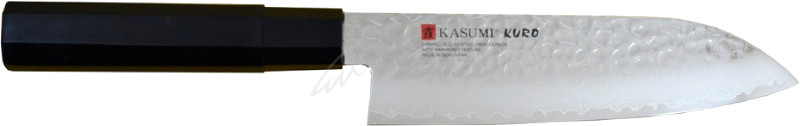 Нож кух. Kasumi Kuro Damascus Santoku, 165 mm / на складе, фото 1