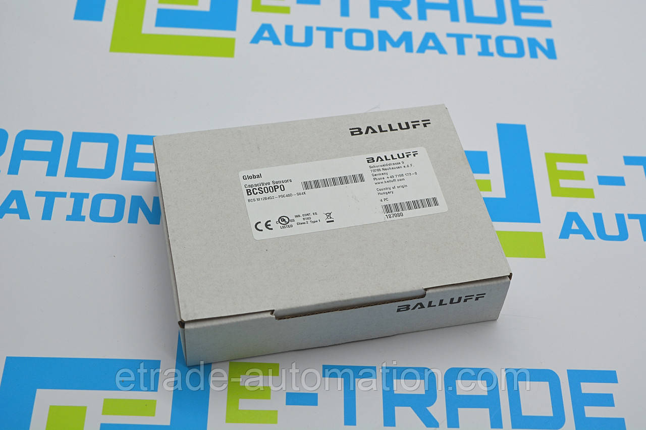 Датчик BALLUFF M12B4G2-PSC40D-S04K