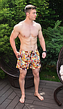 Чоловічі пляжні короткі літні шорти для відпочинку на морі з поліестеру, фото 2