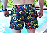 Короткі літні молодіжні плавальні пляжні чоловічі шорти для відпочинку, фото 6