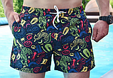 Короткі літні молодіжні плавальні пляжні чоловічі шорти для відпочинку, фото 8