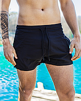Красиві молодіжні чорні шорти з плащів для купання в басейні та пляжі