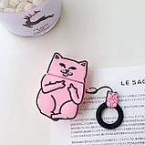 Мультяшний чохол для навушників Cute Cat для Apple AirPods 1/2, фото 3