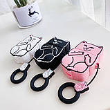 Мультяшний чохол для навушників Cute Cat для Apple AirPods 1/2, фото 4