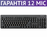 Клавиатура для компьютера REAL-EL Standard 502, черная, USB, проводная