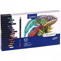 Набор цветных карандашей Marco "Chroma" 100шт