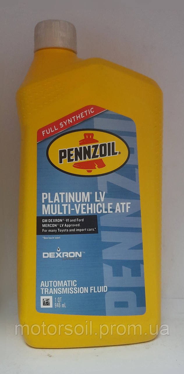 pennzoil platinum lv- multi vehicle atf