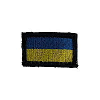 Флаг Украины на липучке, шеврон, шт. (арт. А130)