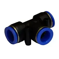 Трійник цанговий для поліуретанових шлангів 6мм AIRKRAFT SPE06, фото 2