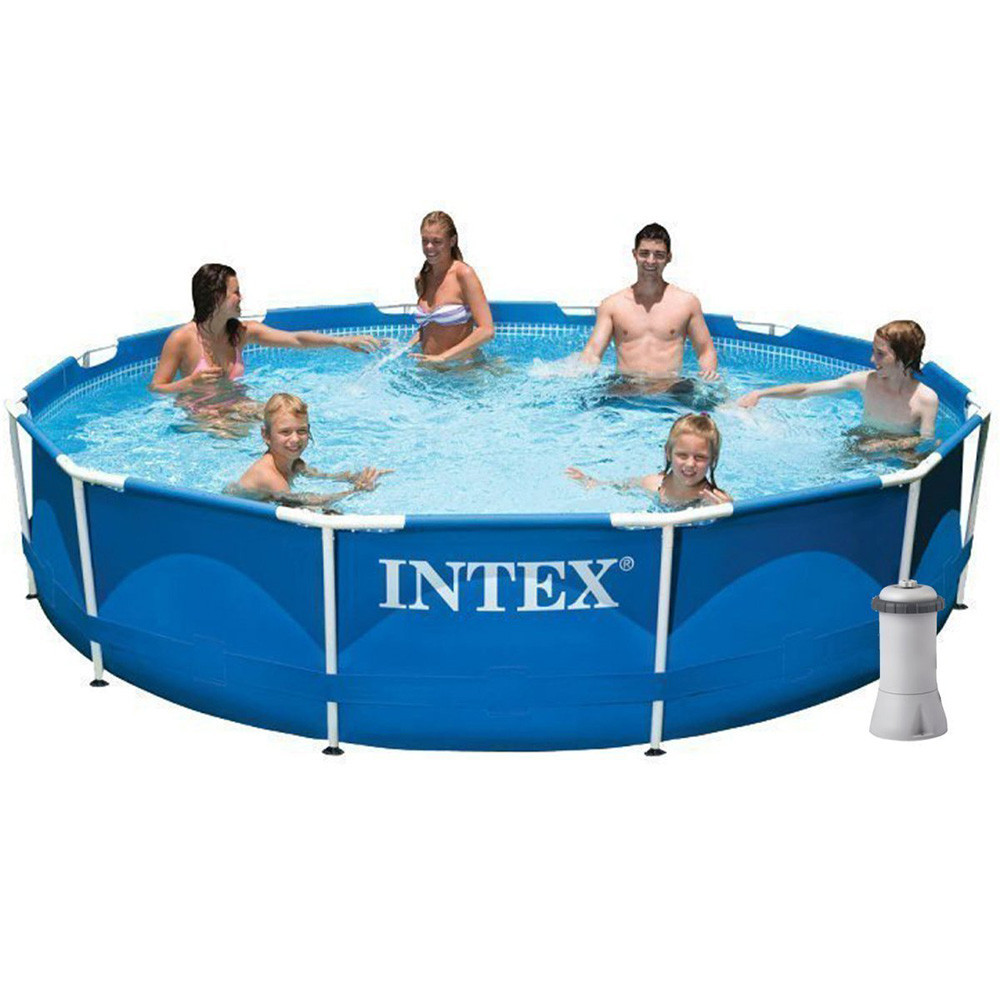 Каркасний басейн Intex 28212 NP 366х76 см з картриджним насосом S