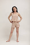 Комплект майка + шорти, матеріал — муслін, фото 3