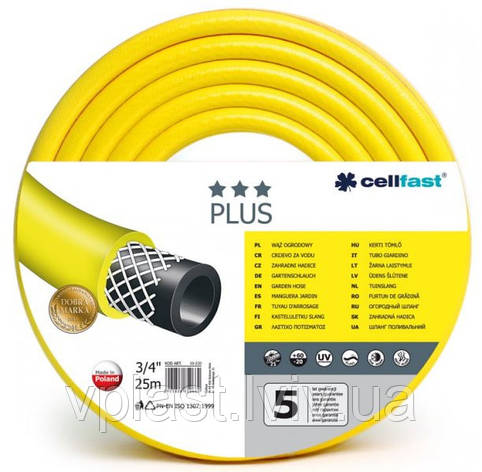Шланг для поливу Cellfast PLUS 1/2" 25м, фото 3