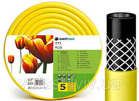 Шланг для поливу Cellfast PLUS 1/2" 25м, фото 1