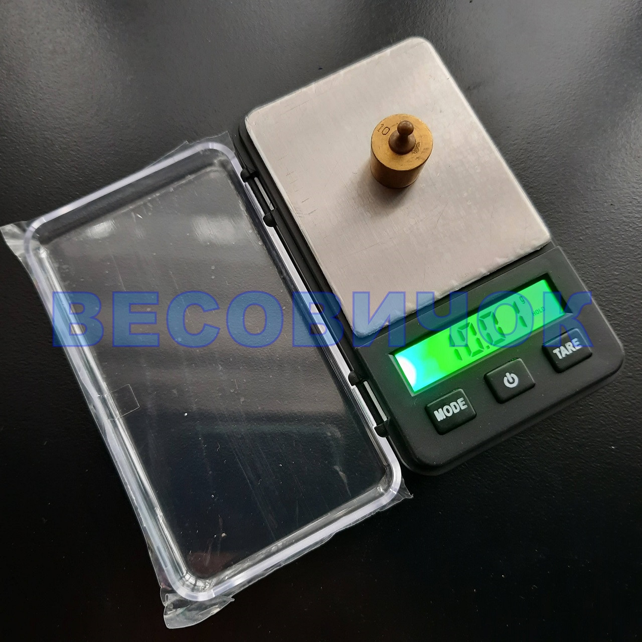 Карманні ювелірні ваги 200г (0.01) ❑ S928, фото 1