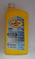Масло моторное Pennzoil Platinum Euro L 5W-30 Full Synthetic(0,946 мл.)