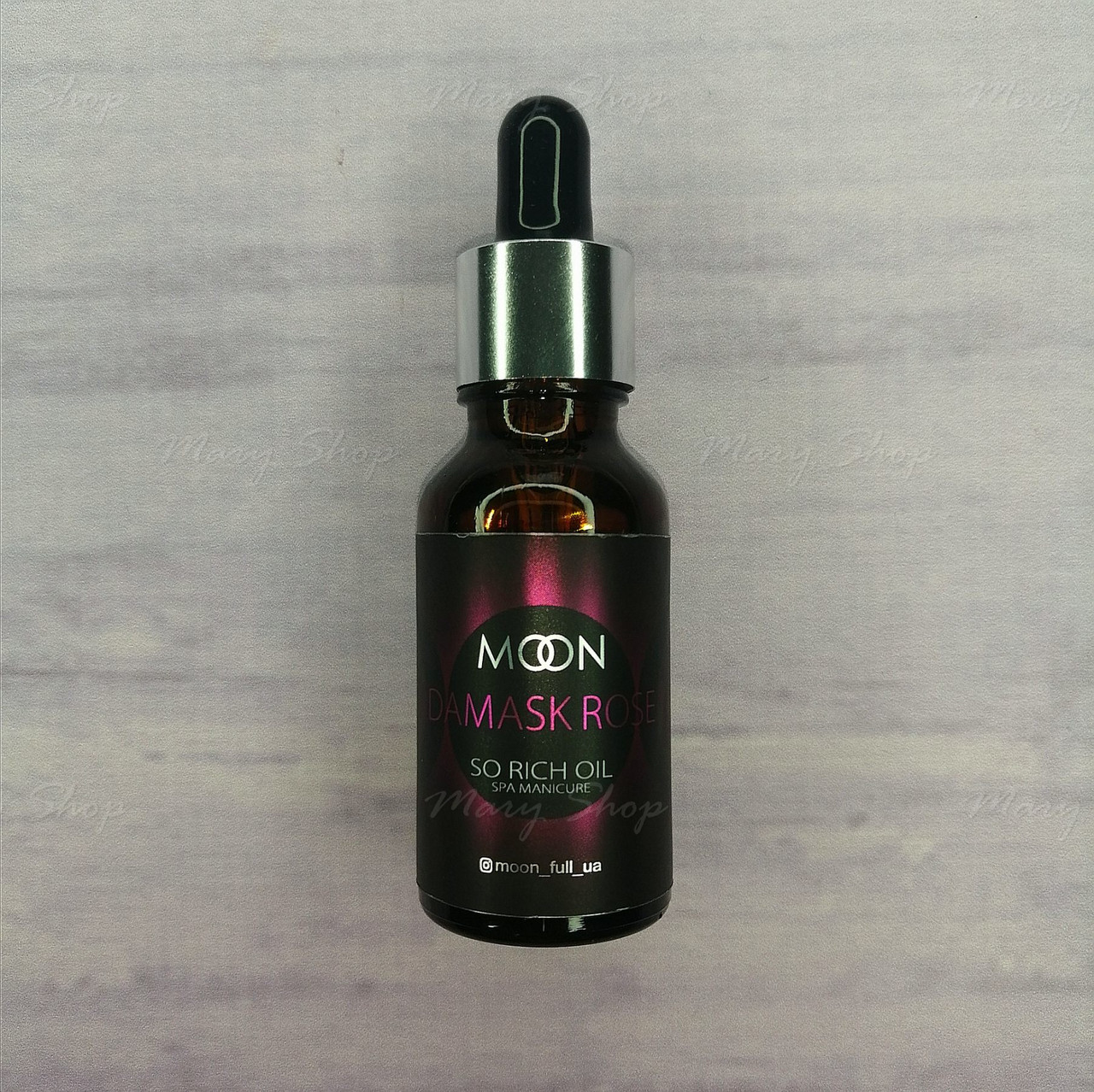 Олія для кутикули Moon Full Damask Rose 20 мл.