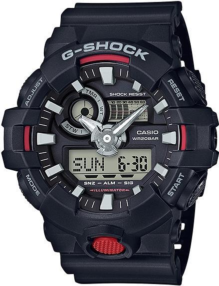 Годинник чоловічий Casio G-Shock GA-700-1AER протиударний водонепроникний