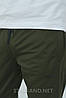 M,L,XL. Практичні та зносостійкі чоловічі спортивні штани із трикотажу лакости ST-BRAND - хакі, фото 5