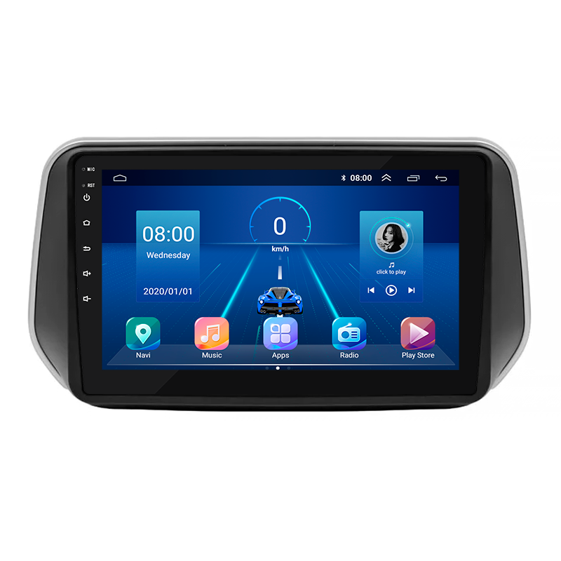 Штатна магнітола Lesko для Hyundai Santa Fe IV 2018-2021 екран 10" 2/32Gb/ 4G/ Wi-Fi Premium GPS Android