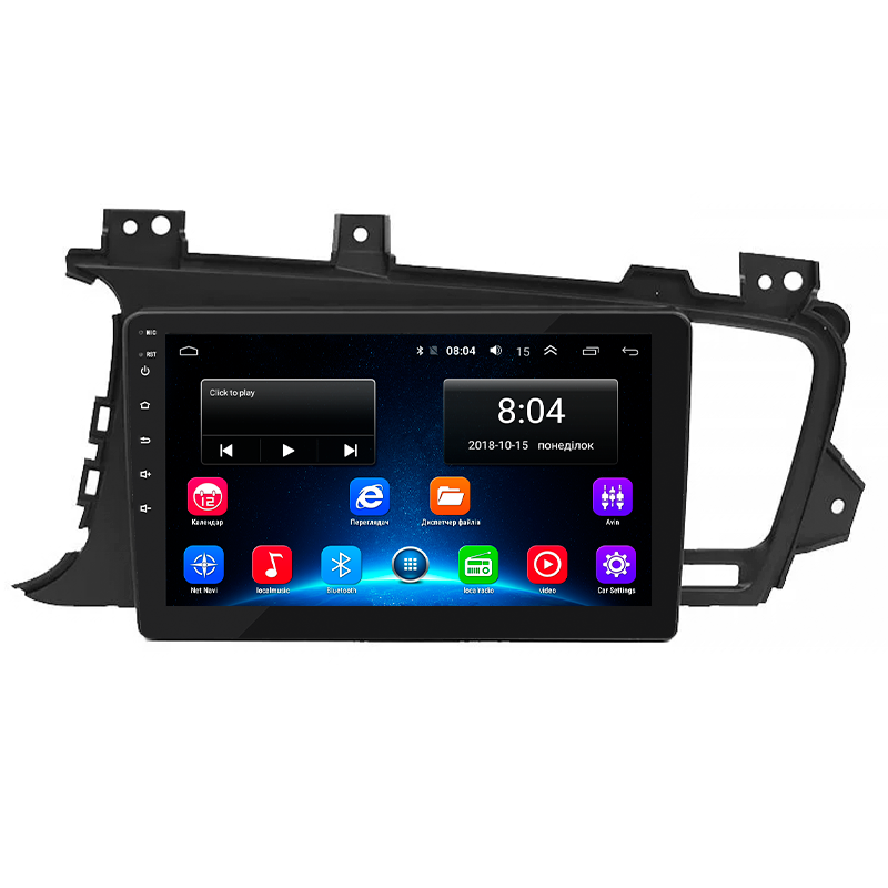 Штатна магнітола Lesko для Kia K5 I 2010-2013 екран 9" 2/32Gb/Wi-Fi Optima GPS Android кіа