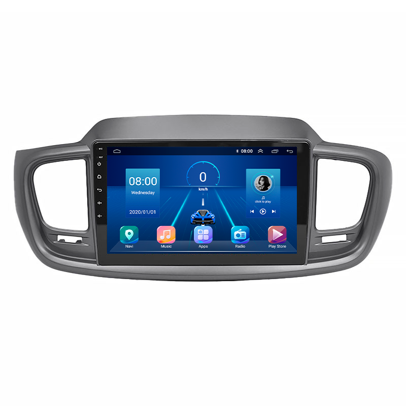 Штатна магнітола Lesko для Kia Sorento III Prime 2014-2017 екран 10" 2/32Gb/4G/ Wi-Fi Premium GPS Android