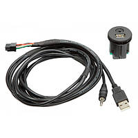 Адаптер для штатних USB/AUX-роз'ємів Nissan ACV 44-1213-001