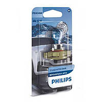 Лампа галогенна Philips PSX24W WhiteVision ultra +60% 12V 55W (3300K) B1 12276WVUB1, Лампа, галогенна, Philips, PSX24W,