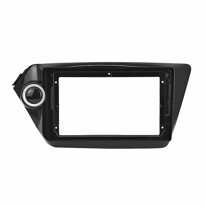 Перехідна 2DIN рамка 9" Lesko Black для Kia K2 2012-2015 (TK 0030)