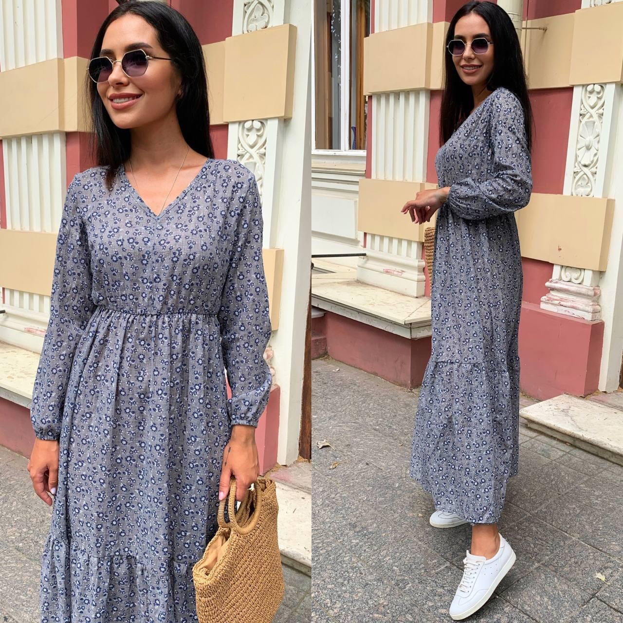 Літня довга сукня, фото 1