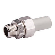 Нарізне з'єднання зовнішнє 25x3/4" WAVIN EKOPLASTIK SSE02525XX
