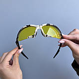 Тактичні окуляри зі змінними лінзами військові, окуляри для військових, окуляри для стрільби, антивідблиск окуляри, фото 7