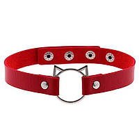 Ошейник "Кошечка" - Красный Садо-мазо