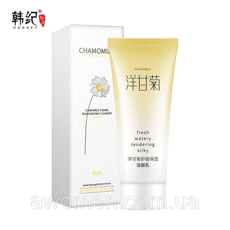 Очисна пінка для обличчя Hankey Chamomile з екстрактом ромашки 100 g