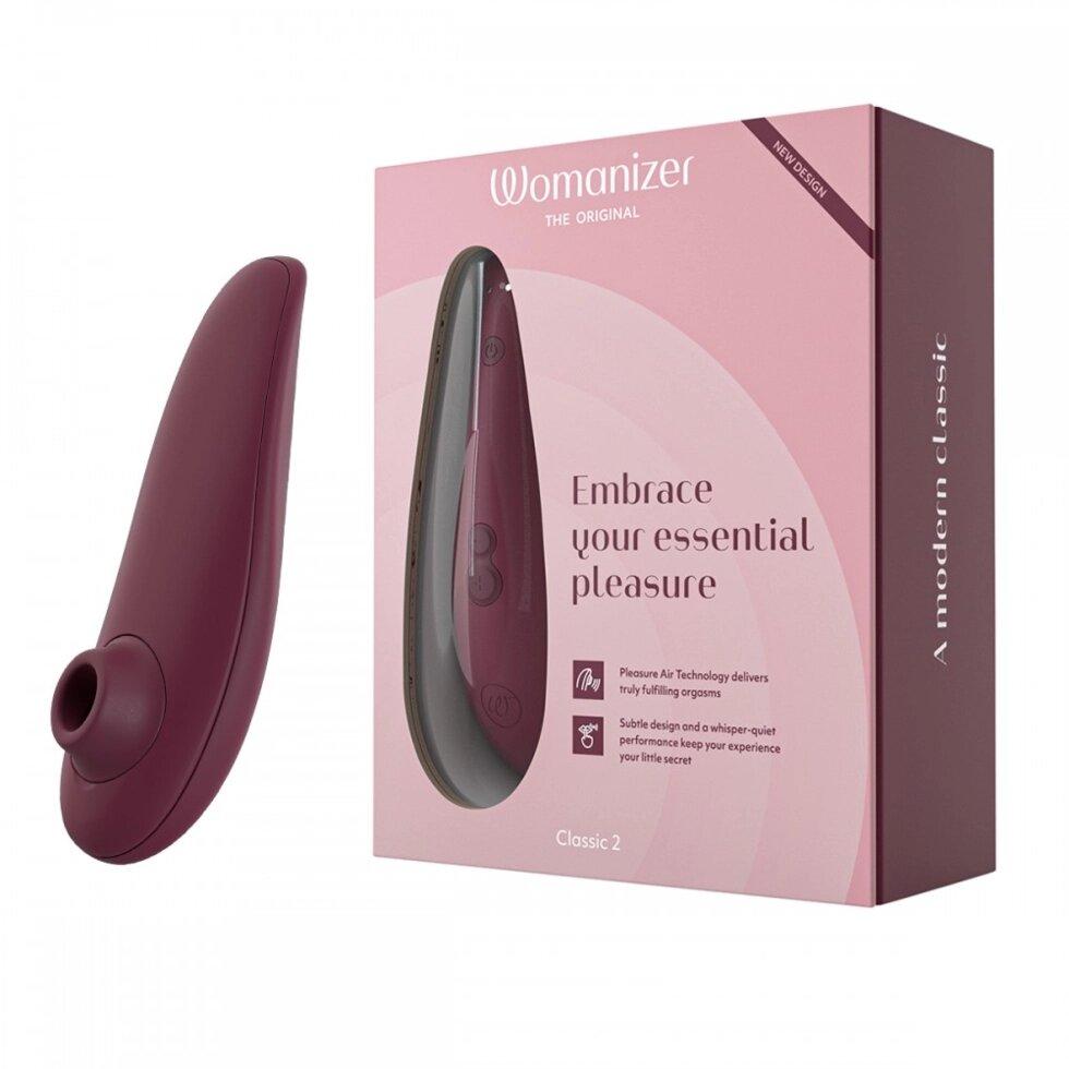 Вакуумний стимулятор стимулятора Womanizer Classic 2 Бордо